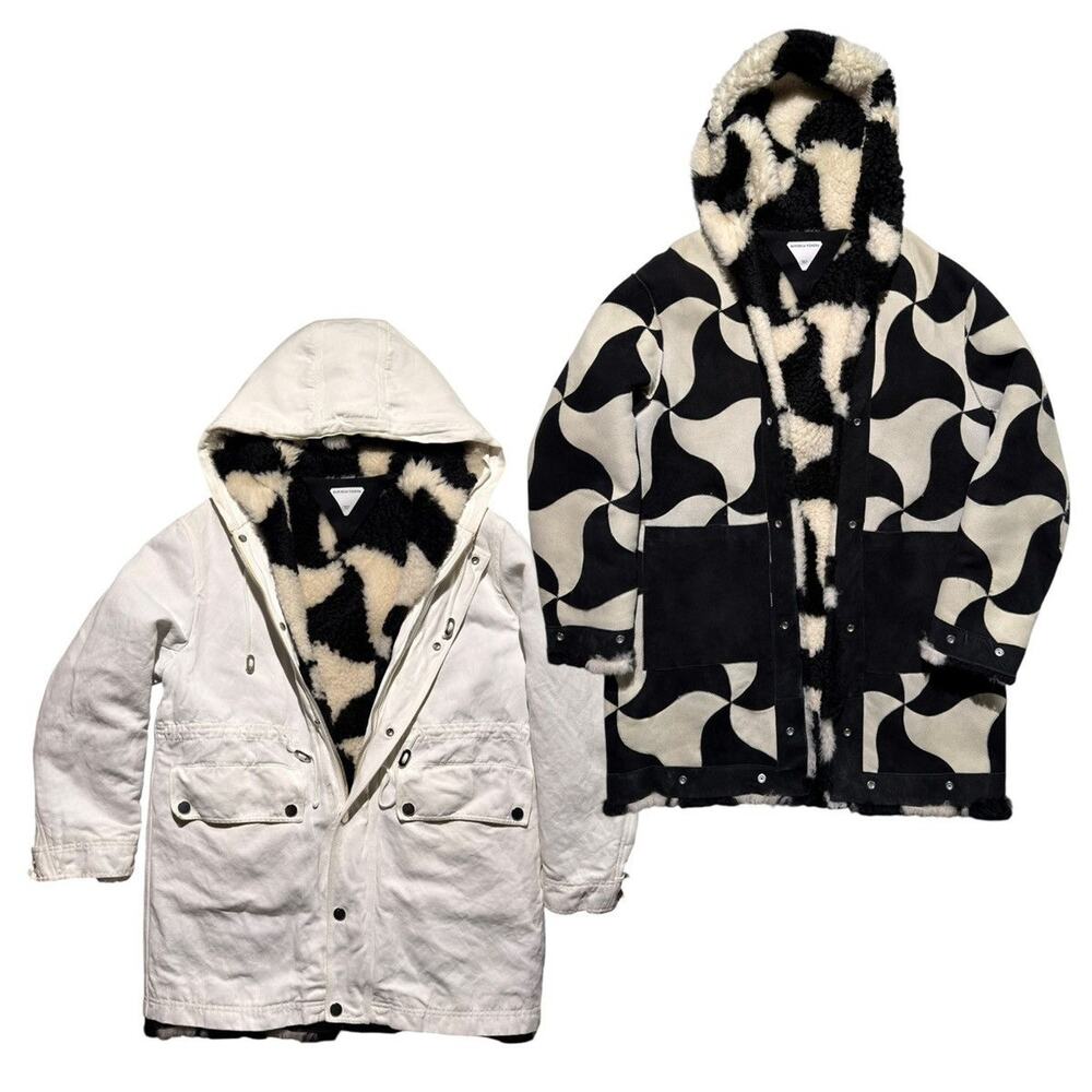 $12,000 2-in-1 leather and fur parka jacket